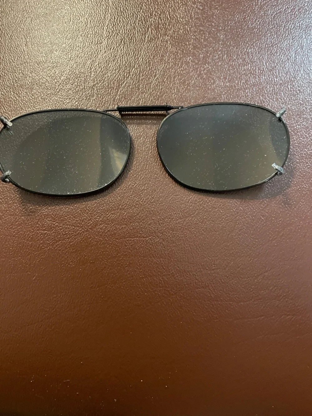 Polar Optics Polarized Clip on Sunglasses Oval
